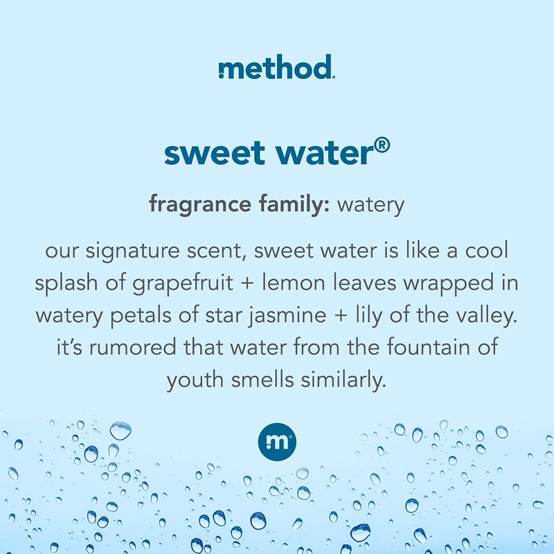 Method Gel Hand Soap Refill, Sweet Water, 34 oz, 1 pack, Packaging May Vary - Image 3